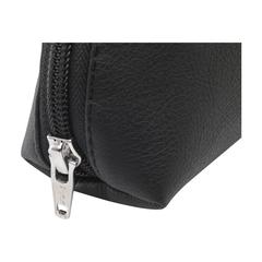 Vue Apple Imitation Leather Toiletry Bag trousse toilette de couleur noir| Krokrodeal