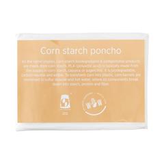 Vue Corn Poncho veste de pluie de couleur translucide| Krokrodeal