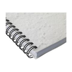 Vue Seed Paper Notebook A5 bloc-notes de couleur blanc| Krokrodeal