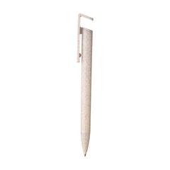 Vue Handy Pen Wheatstraw stylo en paille de blé de couleur beige| Krokrodeal
