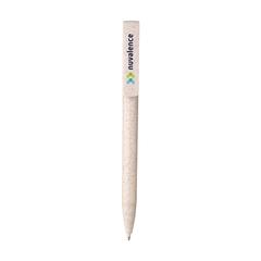 Vue Handy Pen Wheatstraw stylo en paille de blé de couleur beige| Krokrodeal