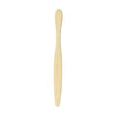 Vue Bamboo Toothbrush de couleur marron| Krokrodeal