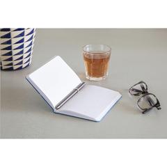 Vue Note Booq A6 bloc-notes de couleur bleu| Krokrodeal