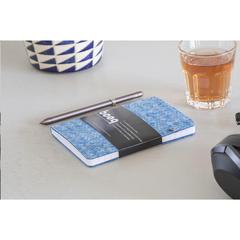 Vue Note Booq A6 bloc-notes de couleur bleu| Krokrodeal