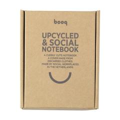 Vue Note Booq A6 anneaux bloc-notes de couleur bleu| Krokrodeal