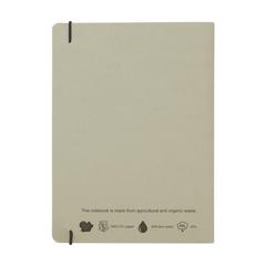 Vue Bloc-note Agricultural Waste A5 -Softcover 32 feuilles de couleur vert| Krokrodeal