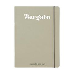 Vue Bloc-note Agricultural Waste A5 -Softcover 32 feuilles de couleur vert| Krokrodeal