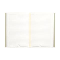 Vue Bloc-note Agricultural Waste A5 -Softcover 100 feuilles de couleur vert| Krokrodeal