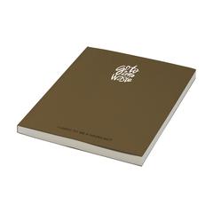 Vue Bloc-note Agricultural Waste A5 -Softcover 100 feuilles de couleur marron| Krokrodeal