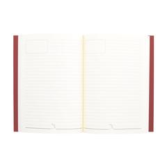 Vue Bloc-note Agricultural Waste A5 -Softcover 100 feuilles de couleur rouge| Krokrodeal