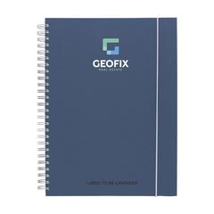 Vue Bloc-note Agricultural Waste A5 -Hardcover 100 feuilles de couleur violet| Krokrodeal