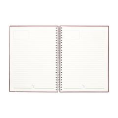 Vue Bloc-note Agricultural Waste A5 -Hardcover 100 feuilles de couleur rouge| Krokrodeal