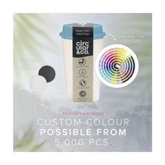 Vue Circular&Co Recycled Now Cup 340 ml mug de couleur bleu| Krokrodeal