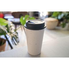 Vue Circular&Co Recycled Now Cup 340 ml mug de couleur noir| Krokrodeal