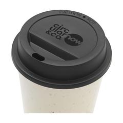 Vue Circular&Co Recycled Now Cup 340 ml mug de couleur noir| Krokrodeal
