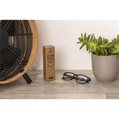 Vue Plastic Bank Reading Glasses lunettes de lecture de couleur noir| Krokrodeal