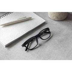 Vue Plastic Bank Reading Glasses lunettes de lecture de couleur noir| Krokrodeal