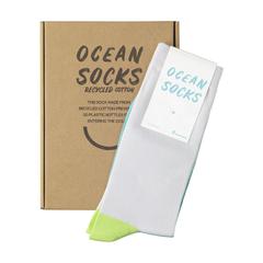 Vue Plastic Bank Socks Recycled Cotton chaussettes de couleur -| Krokrodeal