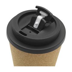 Vue PLA Cork Cup 350 ml mug de couleur beige| Krokrodeal