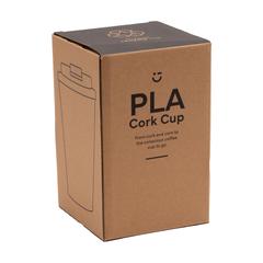 Vue PLA Cork Cup 350 ml mug de couleur beige| Krokrodeal