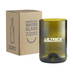 Vue Rebottled® Tumbler verre de boire de couleur marron| Krokrodeal