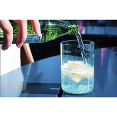 Vue Rebottled® Tumbler verre de boire de couleur translucide| Krokrodeal