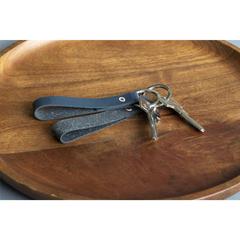 Recycled Leather Keyring porte-clés publicitaire pas cher