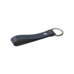 Vue Recycled Leather Keyring porte-clés de couleur bleu| Krokrodeal