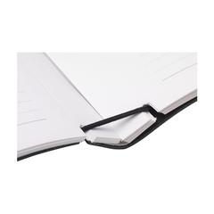 Vue Recycled Leather Refillable Notebook A5 Bloc-note de couleur bleu| Krokrodeal