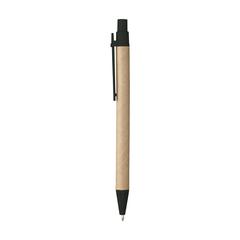 Vue Paper Wheatstraw Pen stylo en paille de blé de couleur noir| Krokrodeal