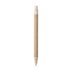 Vue Paper Wheatstraw Pen stylo en paille de blé de couleur beige| Krokrodeal