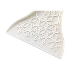 Vue Plastic Bank Recycled Ice Scraper grattoir à glace de couleur blanc| Krokrodeal