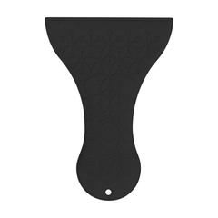 Vue Plastic Bank Recycled Ice Scraper grattoir à glace de couleur noir| Krokrodeal