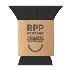 Vue Plastic Bank Recycled Ice Scraper grattoir à glace de couleur noir| Krokrodeal