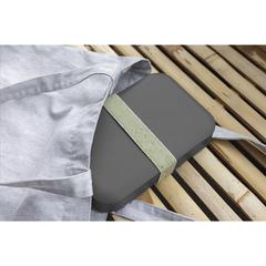 Vue Recycled PP Lunch Box Large de couleur gris| Krokrodeal