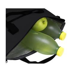 Vue RPET Cooler Bag sac isotherme de couleur noir| Krokrodeal