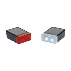 Vue Solar Bikelight lampes de vélo de couleur noir| Krokrodeal
