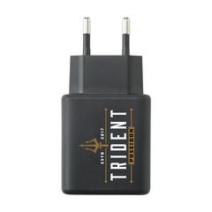 Vue USB-C 20W Walter Wall Charger chargeur de couleur noir| Krokrodeal