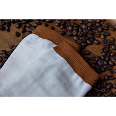 Vue Coffee Socks chausettes de couleur blanc| Krokrodeal