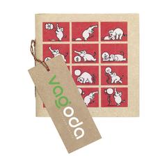 Vue Elephant Poo Notebook Large bloc-notes de couleur rouge| Krokrodeal