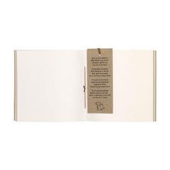 Vue Elephant Poo Notebook Large bloc-notes de couleur rouge| Krokrodeal