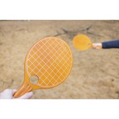 Vue Waboba Paddle Set jeu de plage de couleur beige| Krokrodeal
