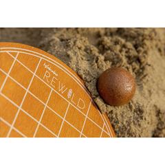 Vue Waboba Paddle Set jeu de plage de couleur beige| Krokrodeal