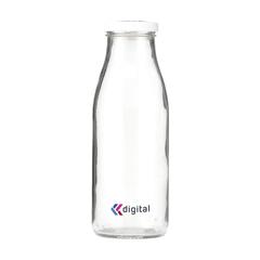 Vue Glassy Recycled Bottle 500 ml bouteille de couleur blanc| Krokrodeal