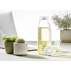 Vue Glassy Recycled Bottle 500 ml bouteille de couleur blanc| Krokrodeal