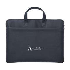 Vue Apple Imitation Leather Laptop Bag 14/15 inch de couleur noir| Krokrodeal