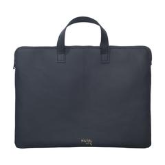 Vue Apple Imitation Leather Laptop Bag 14/15 inch de couleur noir| Krokrodeal