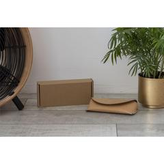 Vue Recycled Leather Sunglasses Pouch étui à lunettes de couleur beige| Krokrodeal