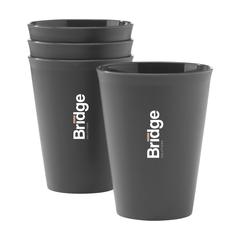 Vue Sugarcane Cup 360 ml tasse de couleur gris| Krokrodeal