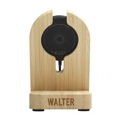 Vue Walter Bamboo Snap Dock chargeur rapide de couleur marron| Krokrodeal